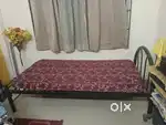 Rotten Iron bed foldable with Mattress