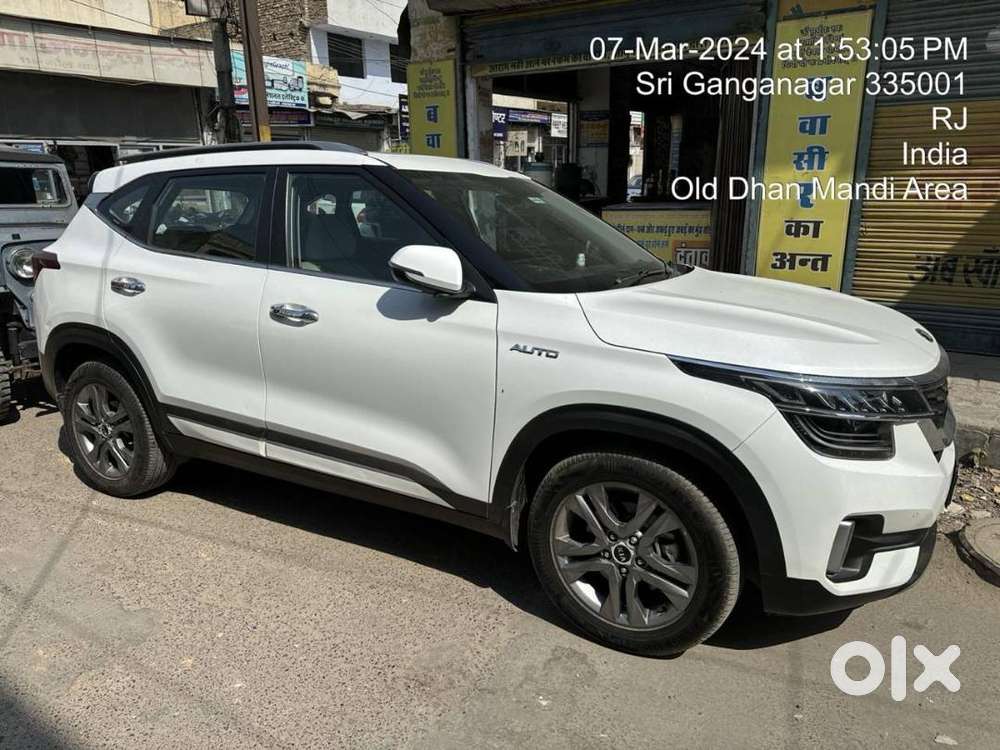 single hand driven automatic kia seltos diesel 69000 kms driven