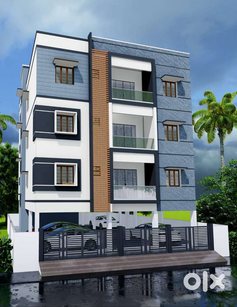 NEW 3BHK FLATS READY TO OCCUPY VARALAKSHMI THIRUMANA MADAPAM BACKSIDE