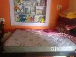 Double Bed Mattress & Cot – 4 Months Old– ₹12,000(Free Pillow Included