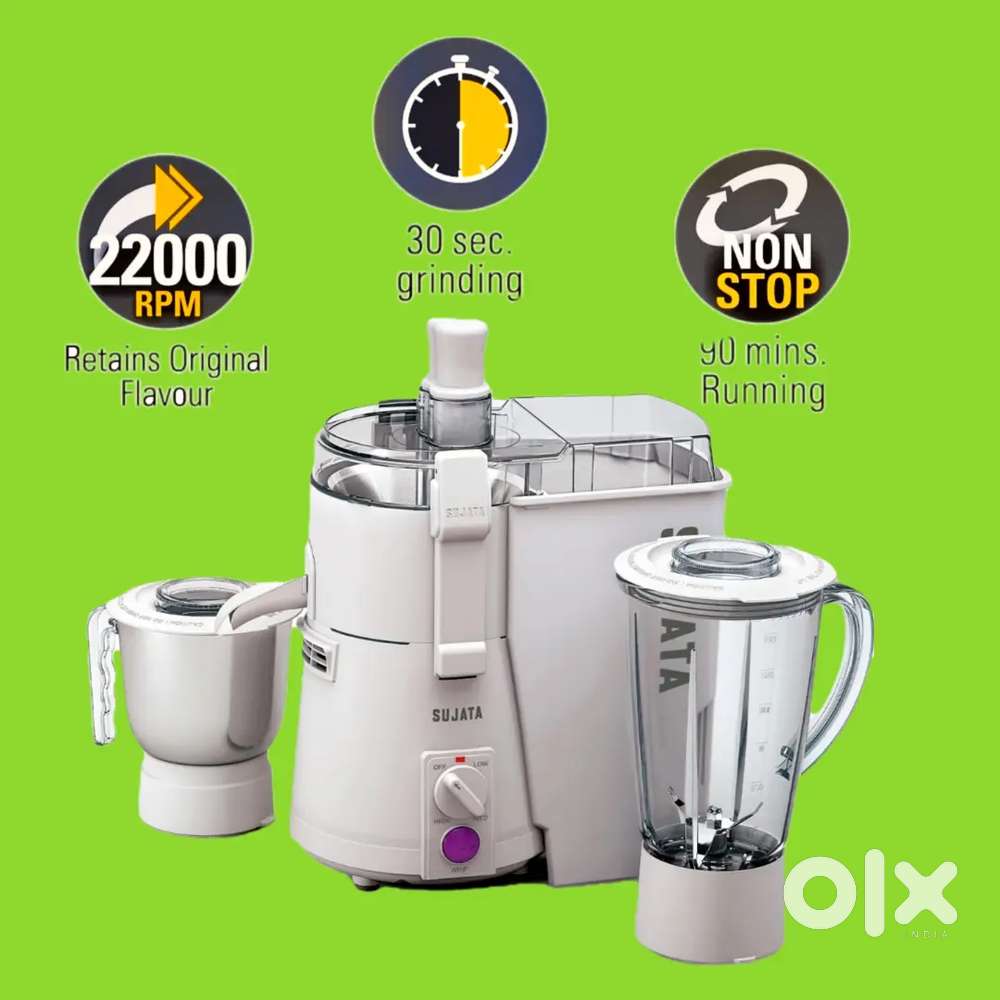 SUJATA Juicer 900 Watts  (white)