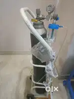 Oxygen Cylinder with Kit and Trolley Stand