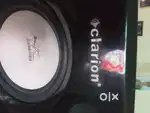Clarion tower speaker system, excellent condition at picnic garden