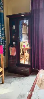 Dressing table, double bed,table