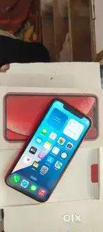 iPhone xr 128gb battery 76% with box n charger never repaired