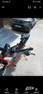 Fat tyre bicycle