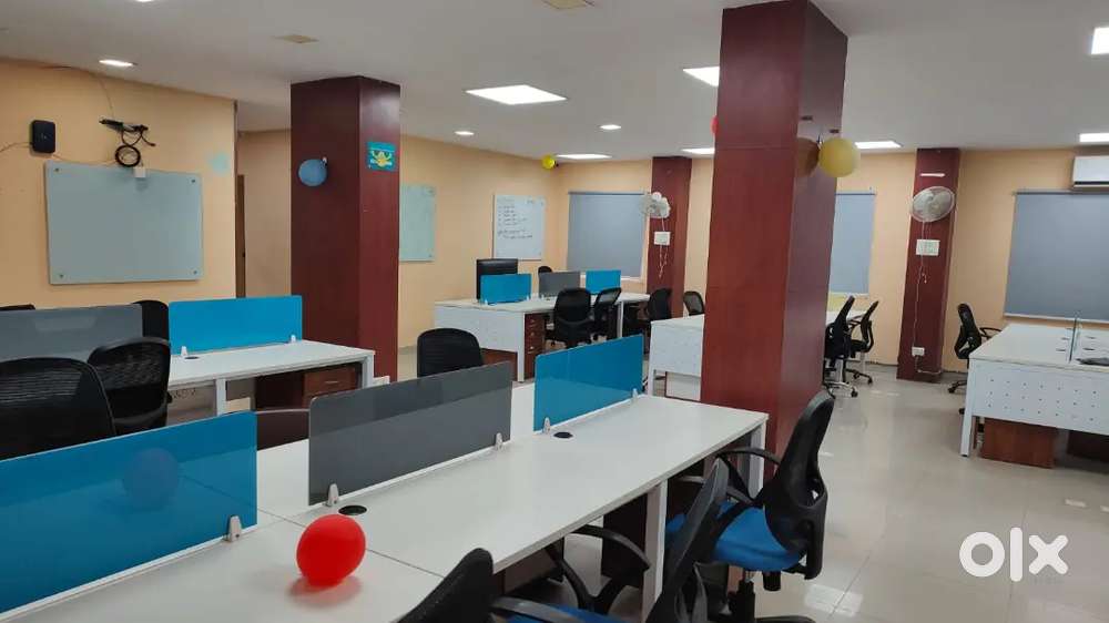 Plug N Play Commercial Office Space For Rent at Madhapur