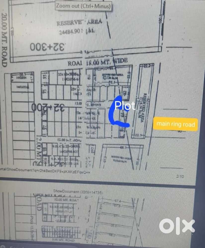 JDA Ring Road Corner Comm. Plot at Prime location Sanganer Diggi Road