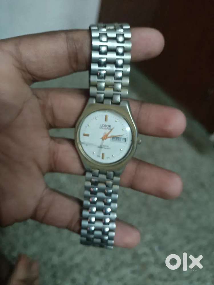 Lobor  18k gold japan quartz watch