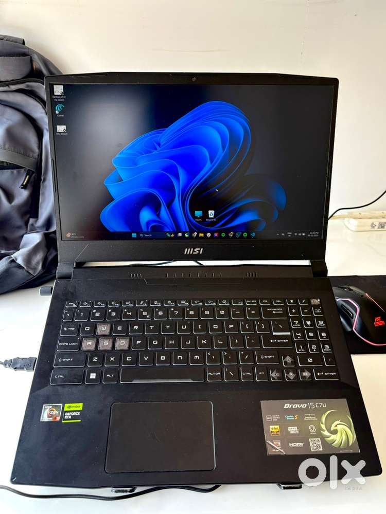 MSI Gaming Laptop  Ryzen 5  RTX 3050 6GB  16GB  512GB SSD