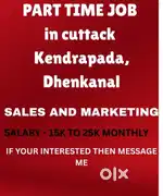 SALES MARKETING JOB IN CUTTACK, DHENKANAL,KENDRAPADA