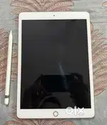 Apple ipad 8th gen gold 128gb wifi with apple pencil flawless