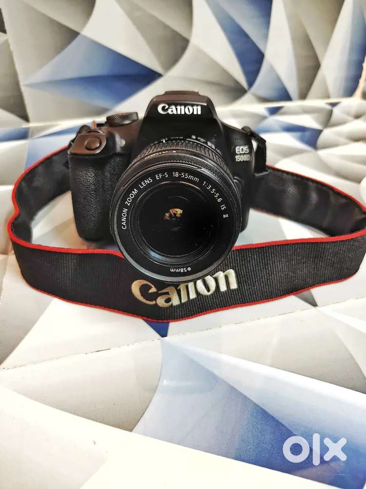 DSLR Canon camera, 1500D, Extremely Fresh condition, No problem at all