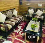 Rod Iron Sofa and center table