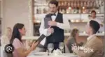 Hotel restaurant waiter service job