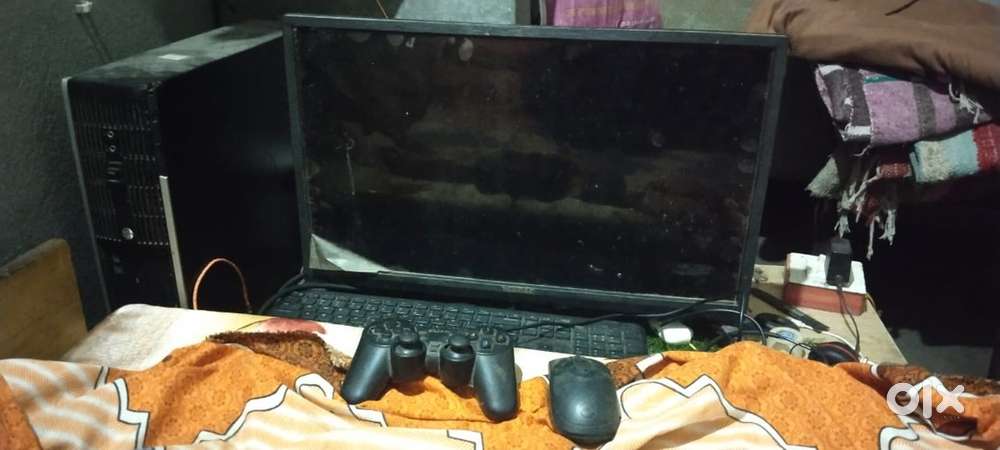 Hp i5 3rd gen pc with 24 inch led and wirless keyboard