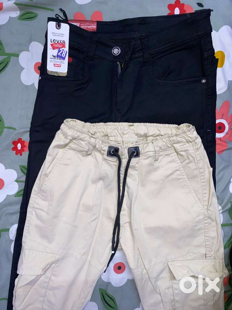 28” Black pant & cargo pant