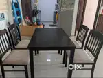Dinning table with 4 chairs, Coffe table