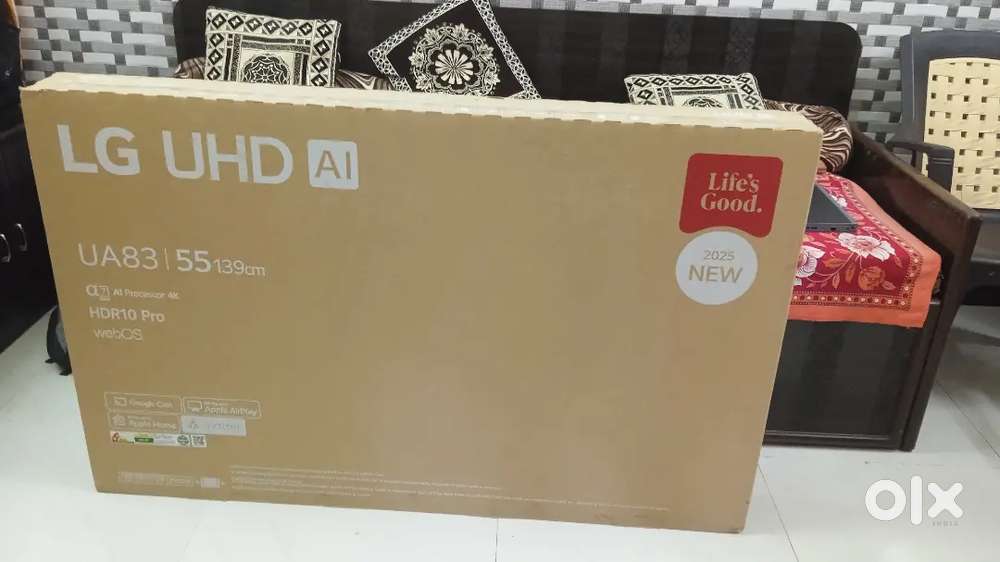Brand New LG 55 UHD 4K AI Smart TV (Unopened, Won in Lucky Draw)