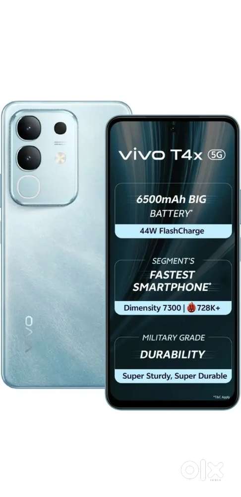 T4x 5G (Marine Blue, 128 GB) (6 GB RAM)