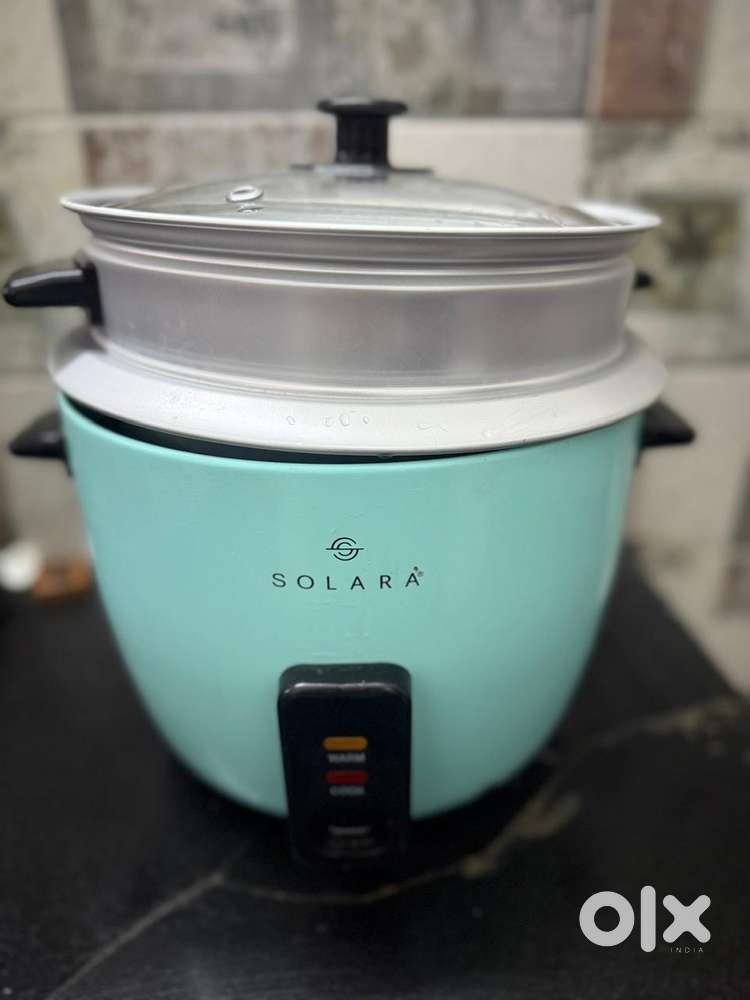Solara Electric Cooker (400 W. One Touch Rice Cooker) Aqua 1.8lrs