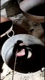 Utensils for making namkeen.