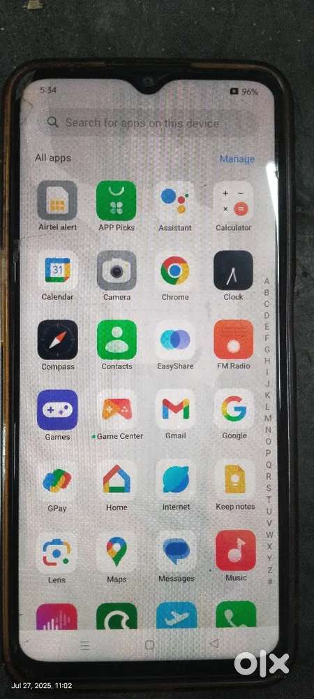 Only phone hai Oirjnal display verry good condition