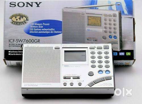 Sony World Band radios (Required)