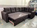 Loungerr sofa cum bed in emi available Aliyar Arham Recliner