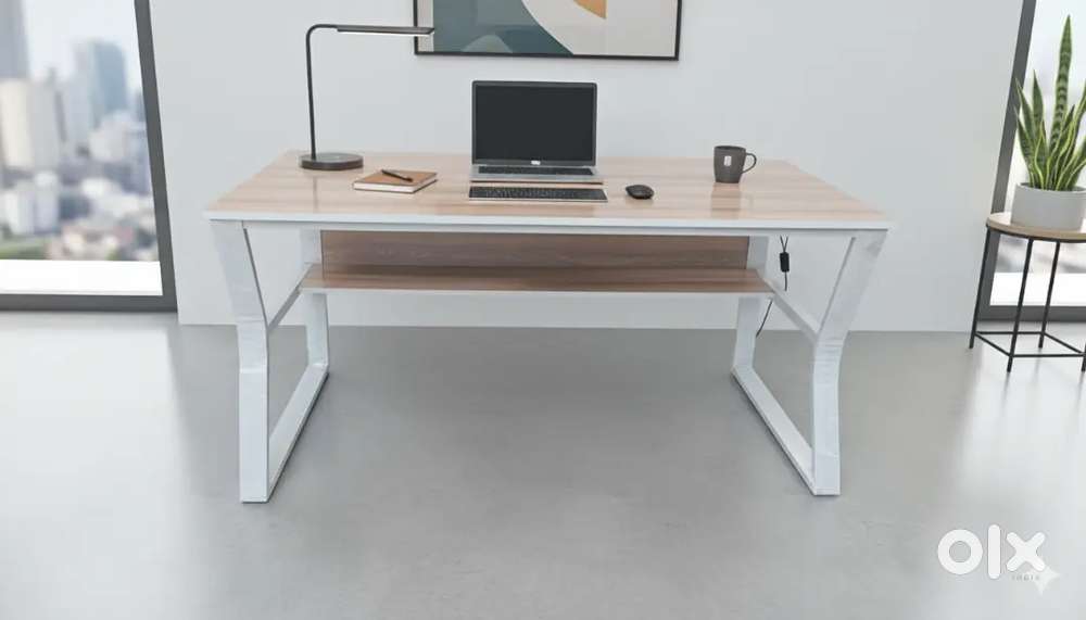 Bowzar Computer Gaming Desk Study Table Heavy Quality Furniture