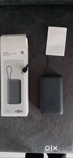 New Mi 20000 mAH 22.5 W pocket size power bank, fast charging