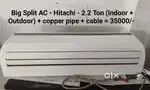 Big Split Ac (2.2 ton) - Hitachi