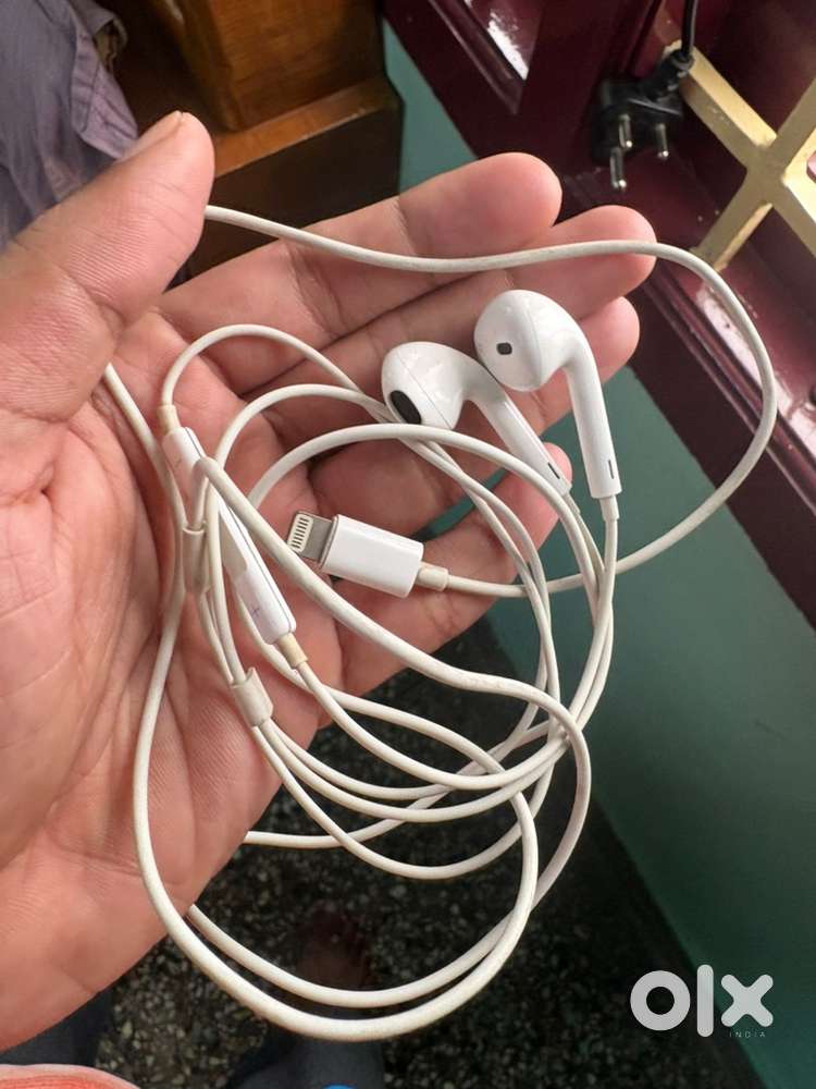 Apple original lightning earphones
