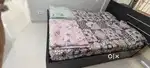 Cot for sale with storage and two draw