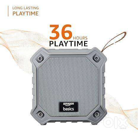 Amazon basics 5W Bluetooth 5.3 Speaker, Upto 36 Hrs Playtime