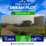 175 gaj for Sale Sector-25, Rohtak.