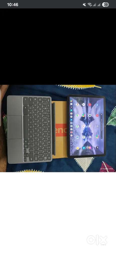 Lenovo tablet with keyboard with 10 months warranty with lenovo