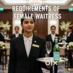 REQUIREMENT FOR FEMALE VIP WAITRESS FOR PRIVATE EVENTS