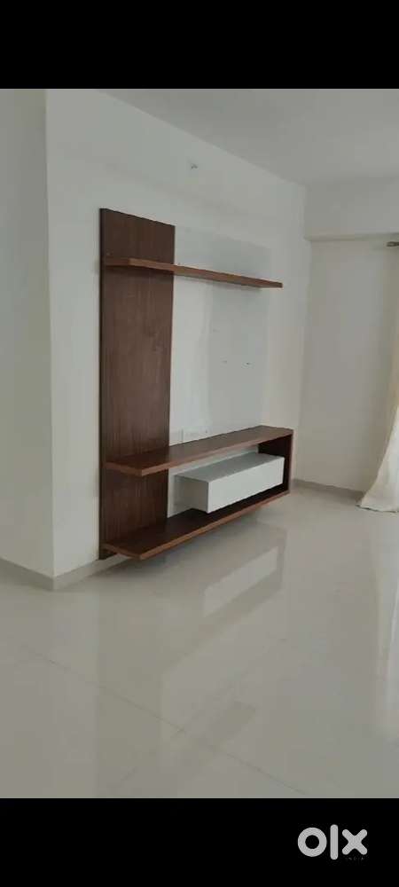 3 BHK semi furnished flat