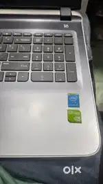 Hp 15.6inch core i5 8gb ram with nvidia graphic