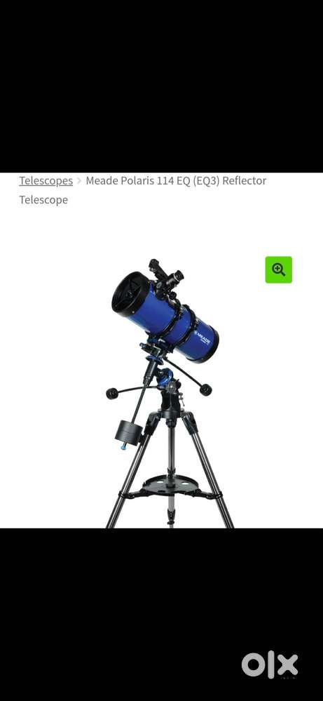 Telescope meade 114 eq