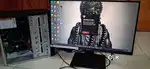 Full gaming pc i5 12400 msi monitor 24 ince