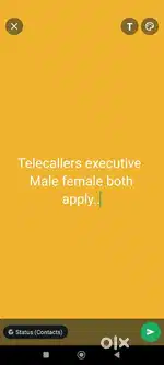 need Telecallers excutive