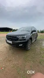 Ford endeavour raptor grill matt black