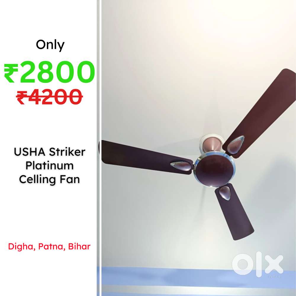 USHA Striker Platinum Celling Fan