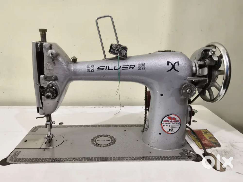 Silver company umbrella sewing machine