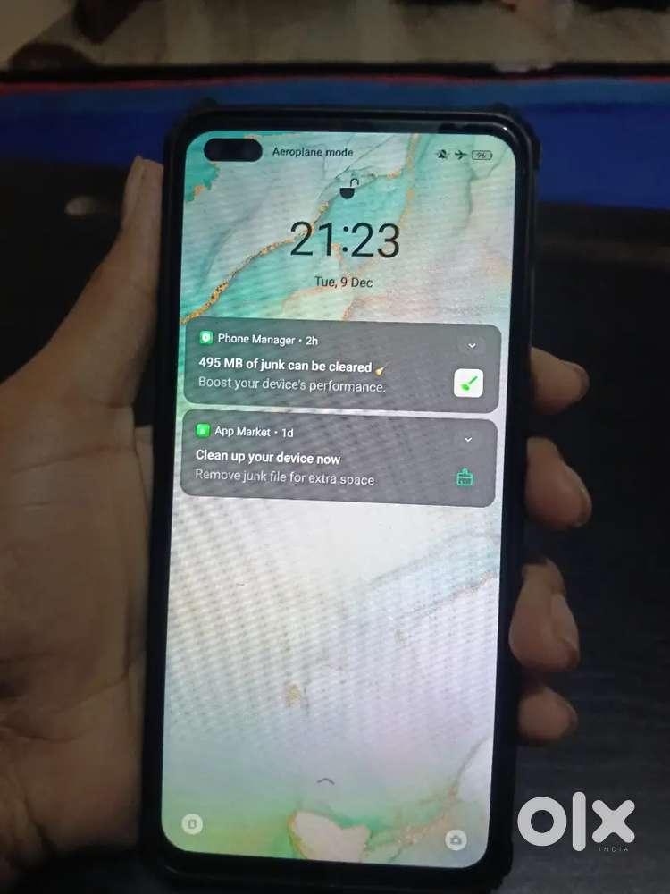 Oppo reno 3 pro only finger print is not working