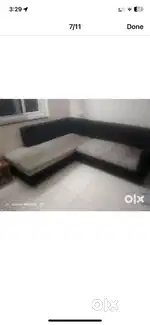 Sofa and dining table