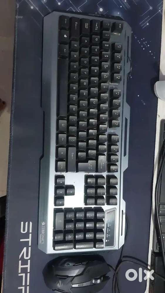 Zebronics Transformer Gaming Keyboard and Mouse Combo.