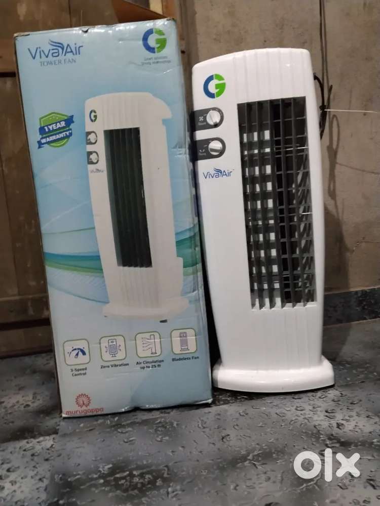 Crompton CG VivaAir tower fan new condition under Warenty